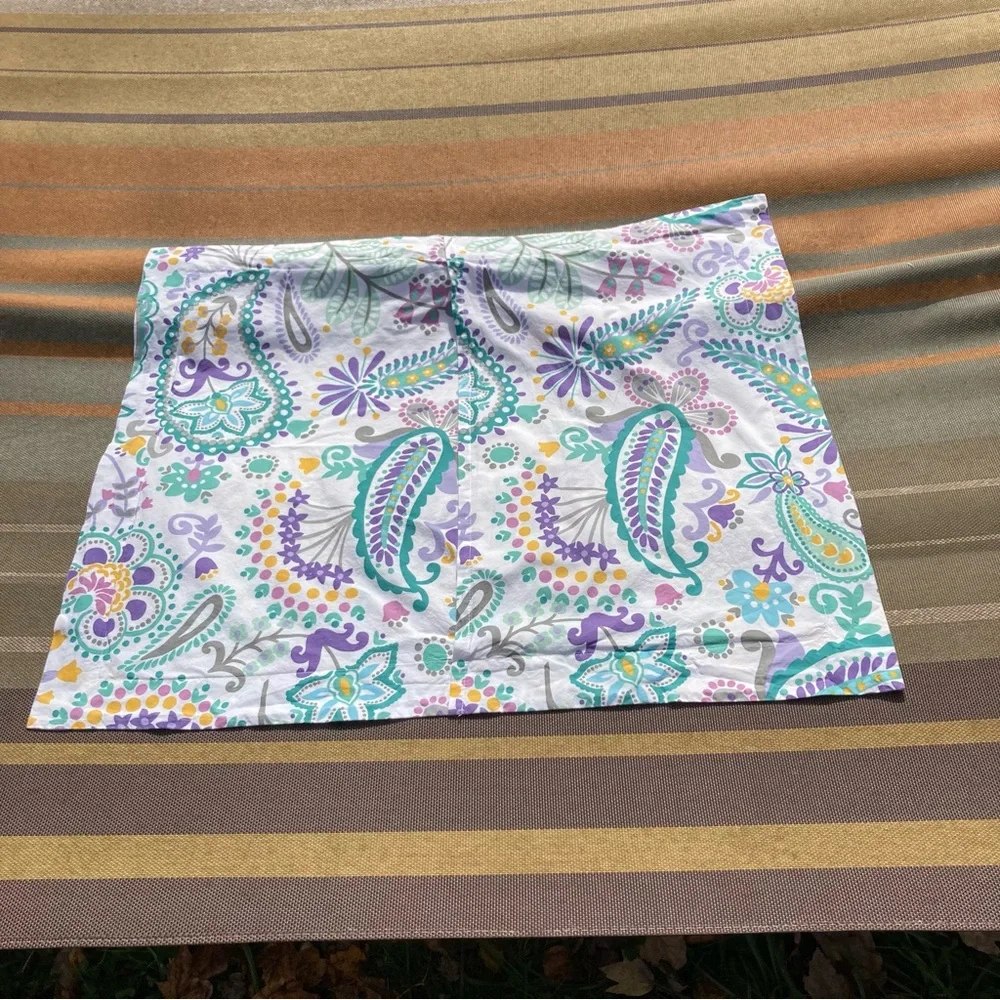 POTTERY BARN Teen Ana Paisley Colorful Paisley Pillow Sham STANDARD Size